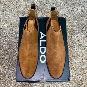 Aldo Medium Brown Chelsea Boot NWT Sz 12